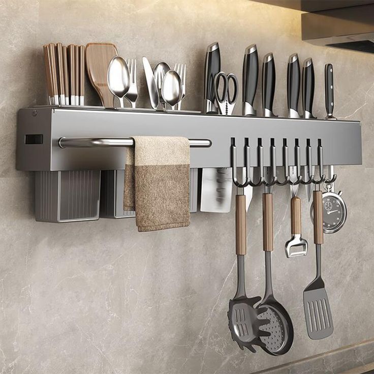 Ultimate Kitchen Countertop Organizer & Knife Rack